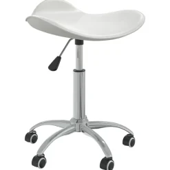 Meubles De Bureau-vidaXL Chaise de bureau Similicuir Blanc
