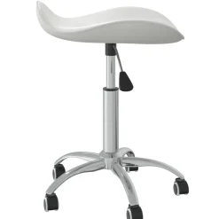 Meubles De Bureau-vidaXL Chaise de bureau Similicuir Blanc