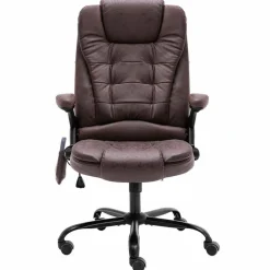 vidaXL Chaise de bureau de massage similicuir daim