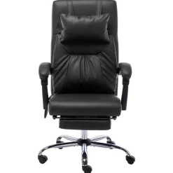 Meubles De Bureau-vidaXL Chaise de bureau de massage Similicuir Noir