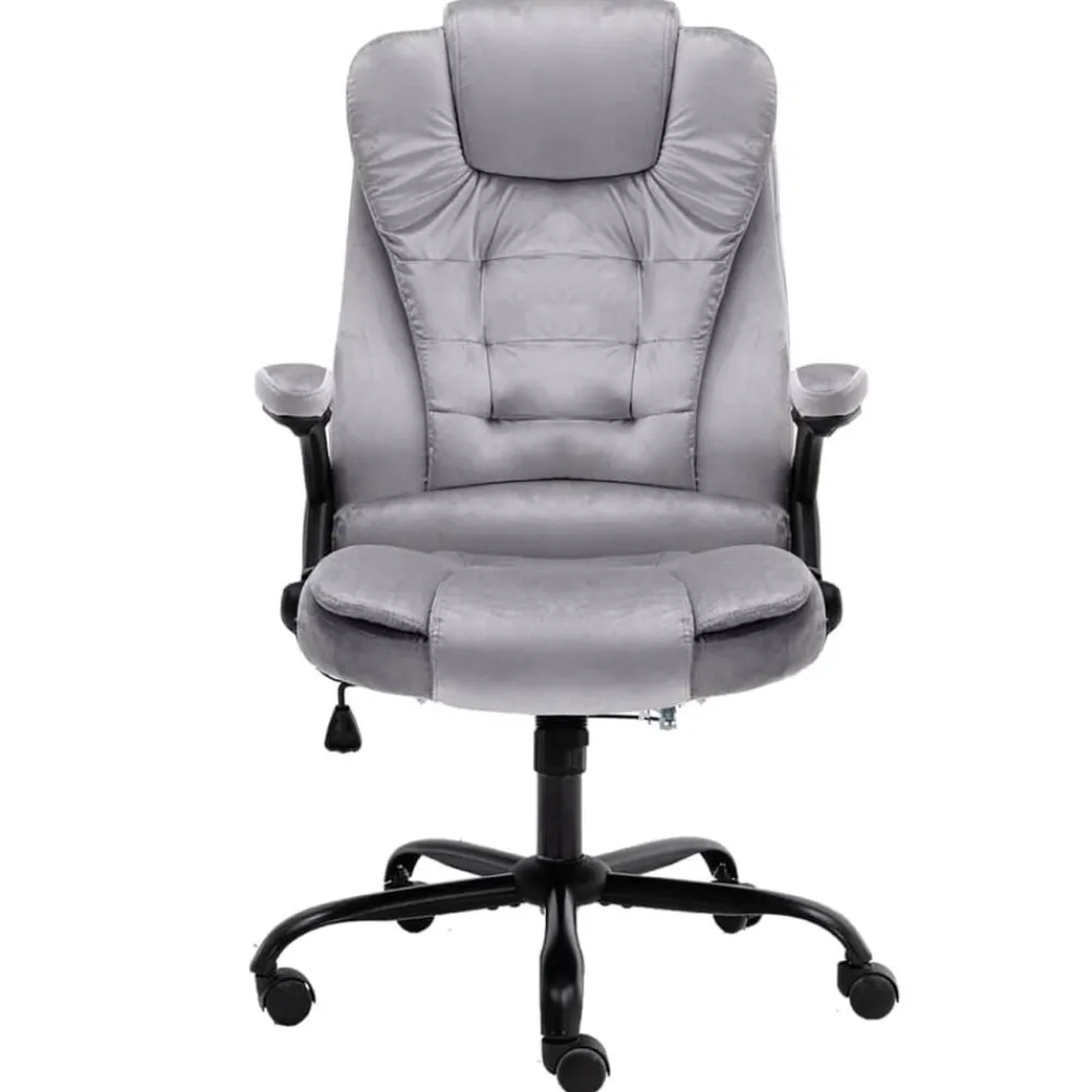 vidaXL Chaise de bureau Velours