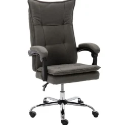 vidaXL Chaise de bureau Tissu