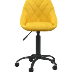 vidaXL Chaise de bureau Velours