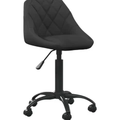vidaXL Chaise de bureau Velours