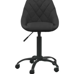 vidaXL Chaise de bureau Velours