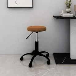 vidaXL Chaise de bureau pivotante velours