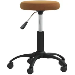 vidaXL Chaise de bureau pivotante velours