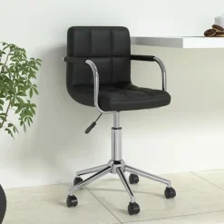 vidaXL Chaise de bureau pivotante Similicuir