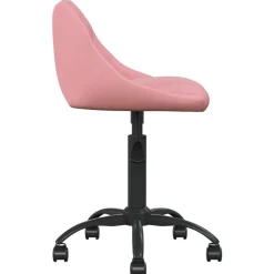 Meubles De Bureau-vidaXL Chaise de bureau Velours Rose