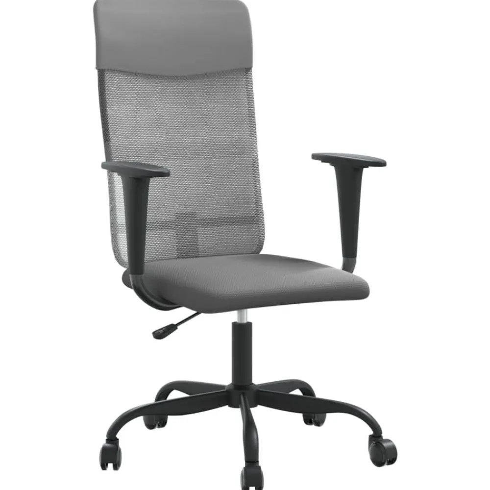 vidaXL Chaise de bureau réglable en hauteur