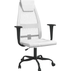 vidaXL Chaise de bureau réglable en hauteur