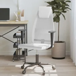 vidaXL Chaise de bureau réglable en hauteur