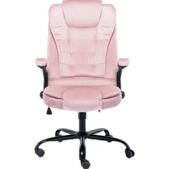 vidaXL Chaise de bureau Velours