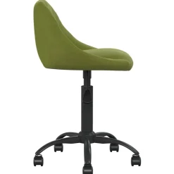 vidaXL Chaise de bureau Velours