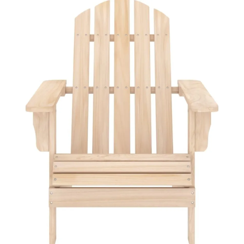 Mobilier De Jardin-vidaXL Chaise de jardin Adirondack bois de sapin massif Naturel