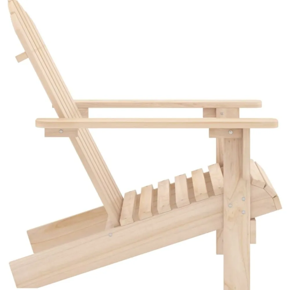 Mobilier De Jardin-vidaXL Chaise de jardin Adirondack bois de sapin massif Naturel