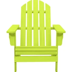 Mobilier De Jardin-vidaXL Chaise de jardin Adirondack bois de sapin massif Vert