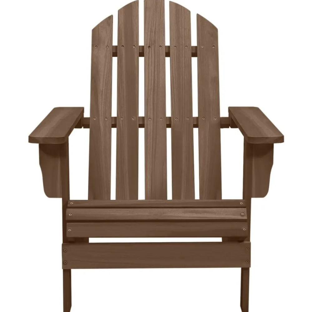 Mobilier De Jardin-vidaXL Chaise de jardin Bois Marron