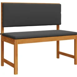 Mobilier De Jardin-vidaXL Chaise de jardin Marron 100 x 50 x 91cm Bois d'acacia massif Anthracite