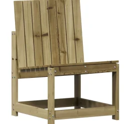 Mobilier De Jardin-vidaXL Chaise de jardin 50,5x55x77 cm bois de pin imprégné Naturel impregné