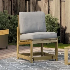 Mobilier De Jardin-vidaXL Chaise de jardin 50,5x55x77 cm bois de pin imprégné Naturel impregné