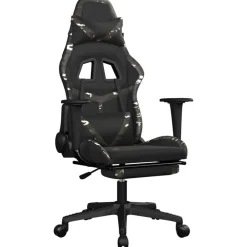 vidaXL Chaise de jeu avec repose-pied Similicuir