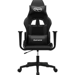 Fauteuils Et Chaises-vidaXL Chaise de jeu Similicuir Noir