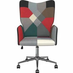vidaXL Chaise de relaxation Patchwork Tissu