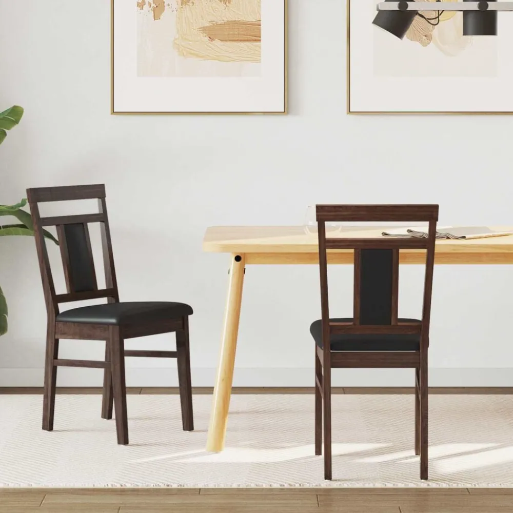 vidaXL Chaise de salle à manger 2 pcs