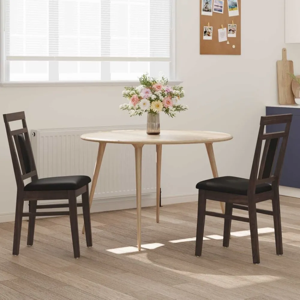 vidaXL Chaise de salle à manger 2 pcs