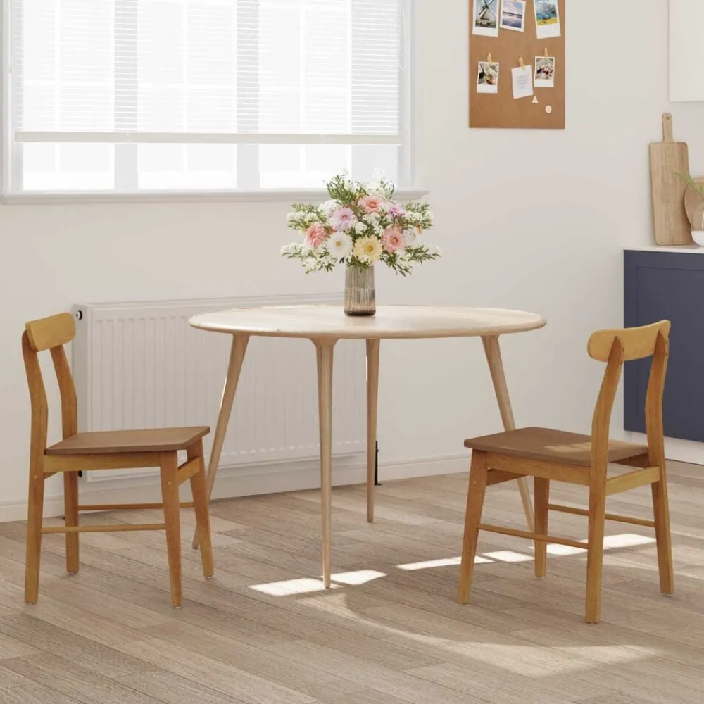 vidaXL Chaise de salle à manger 2 pcs 43 x 44,5 x 77 cm