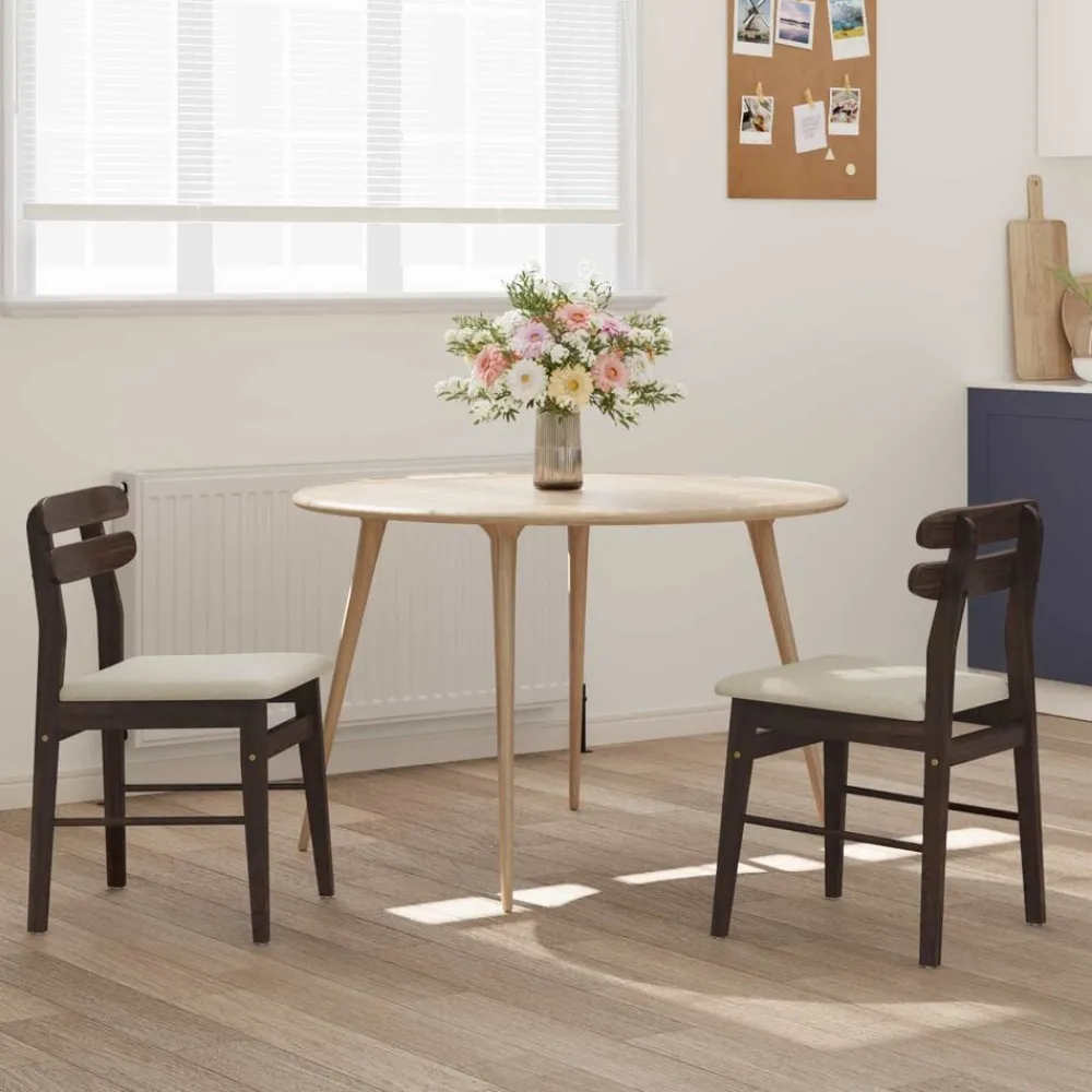 vidaXL Chaise de salle à manger 2 pcs