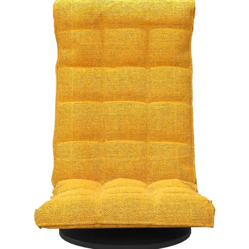 vidaXL Chaise de sol pivotante Tissu
