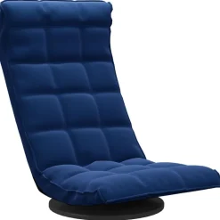 vidaXL Chaise de sol pivotante Velours