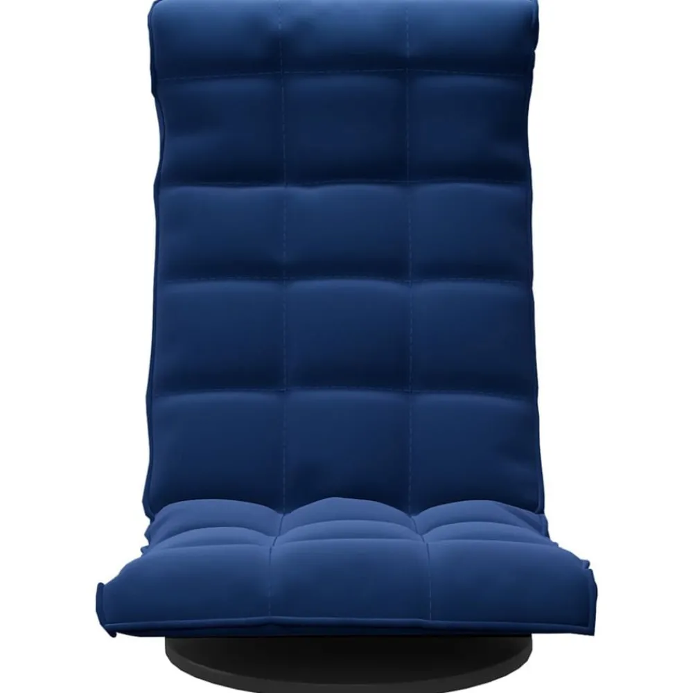 vidaXL Chaise de sol pivotante Velours