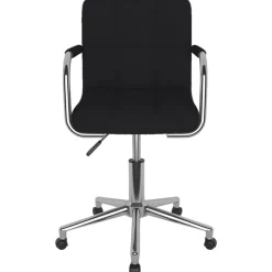vidaXL Chaise pivotante de bureau Tissu