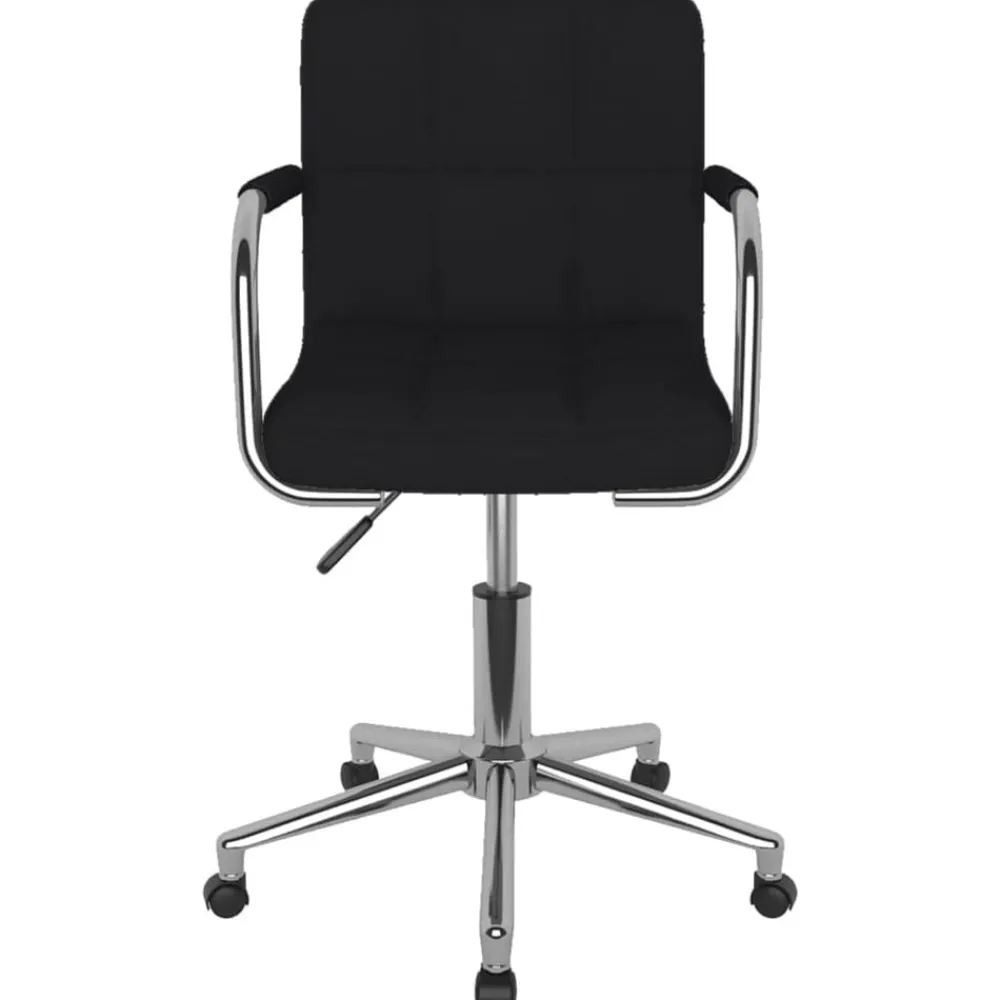vidaXL Chaise pivotante de bureau Tissu