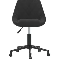 vidaXL Chaise pivotante de bureau Velours
