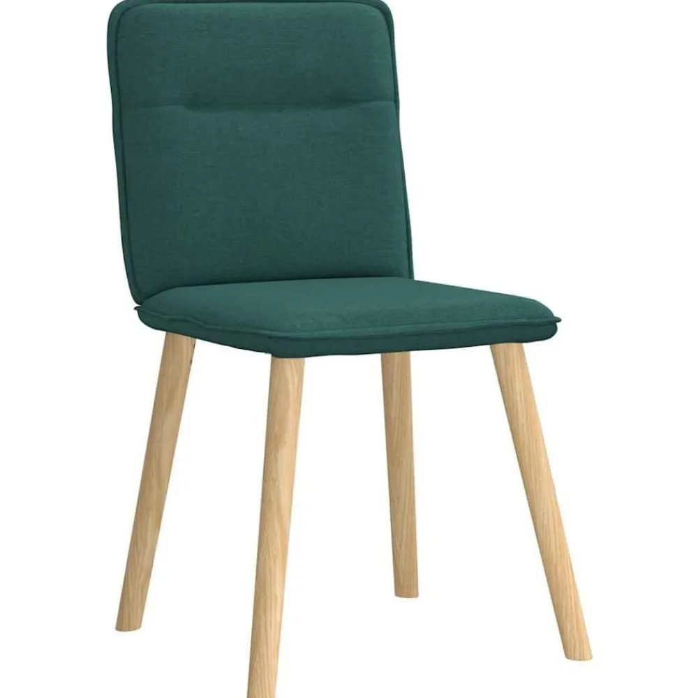 vidaXL Chaises à manger lot de 4 tissu