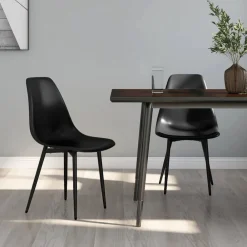 vidaXL Chaises à manger lot de 2 PP