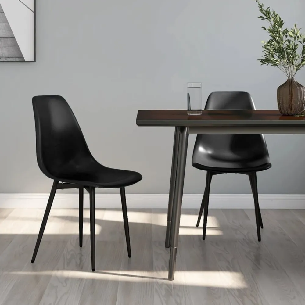 vidaXL Chaises à manger lot de 2 PP