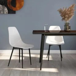 vidaXL Chaises à manger lot de 2 PP