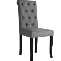 vidaXL Chaises à manger lot de 2 tissu