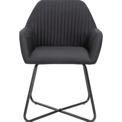 vidaXL Chaises à manger lot de 2 tissu