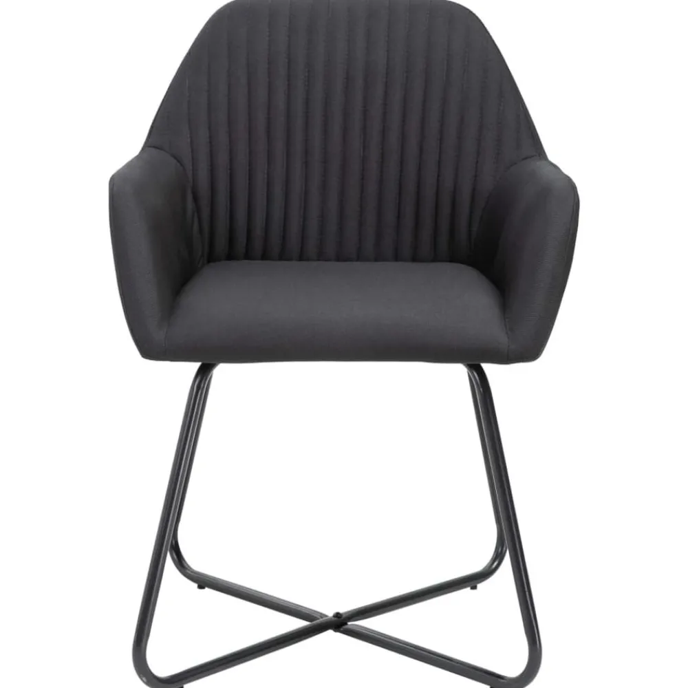vidaXL Chaises à manger lot de 2 tissu