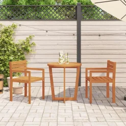 Mobilier De Jardin-vidaXL Chaises de jardin 2 pièces 50x53x80 cm Bois massif Acacia