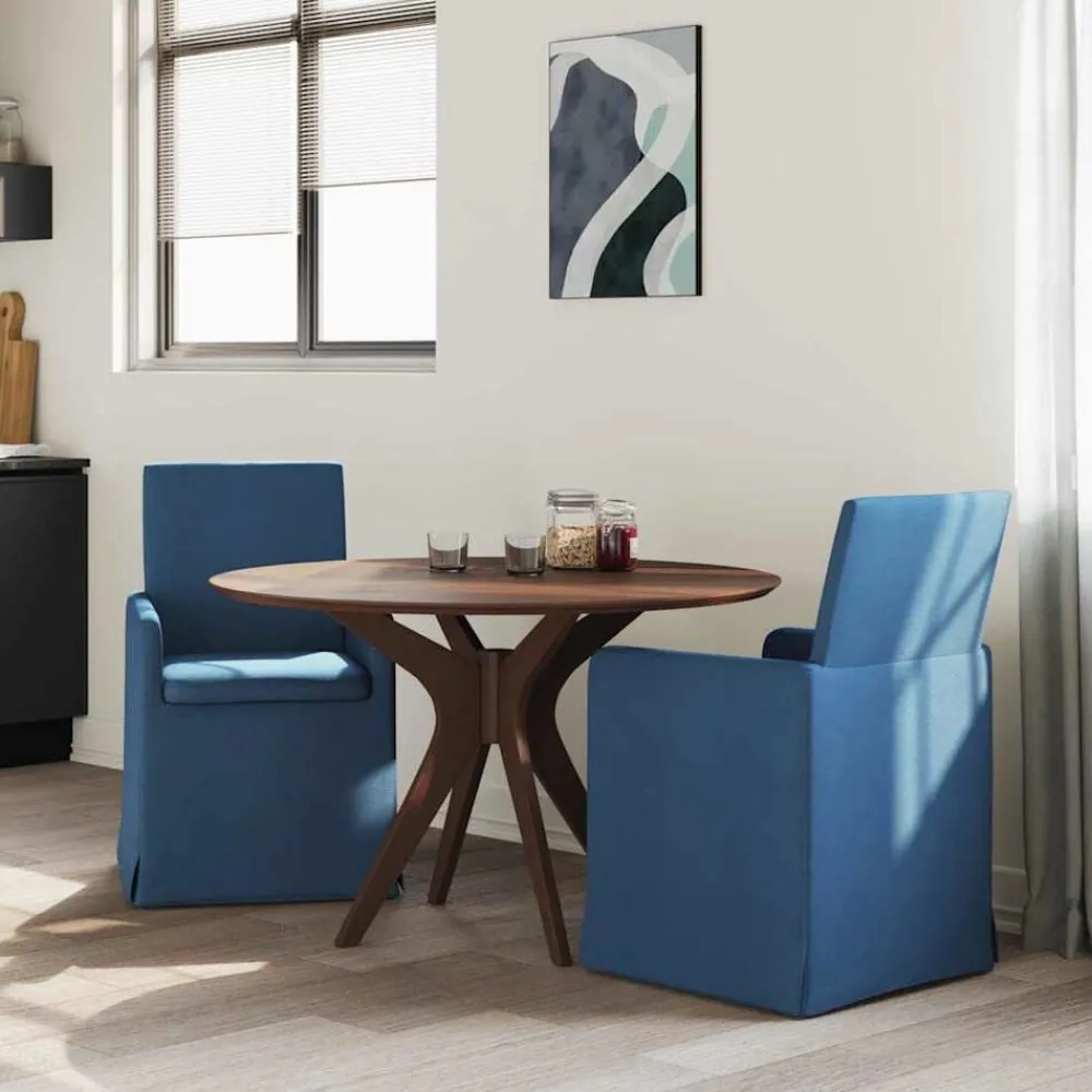 Fauteuils Et Chaises-vidaXL Chaises de salle à manger 2 pcs 57 x 67 x 95 cm tissu Bleu