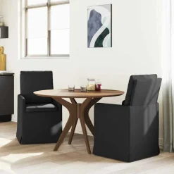 vidaXL Chaises de salle à manger 2 pcs 57 x 67 x 98 cm tissu