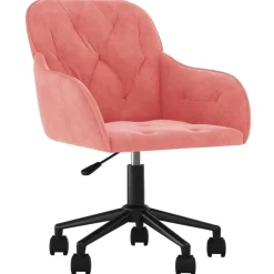 vidaXL Chaises pivotantes à manger lot de 2 Velours