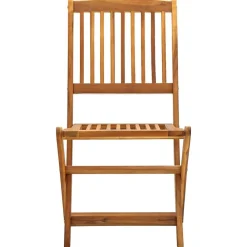 vidaXL Chaises pliables d'extérieur lot de 2 Bois d'acacia solide